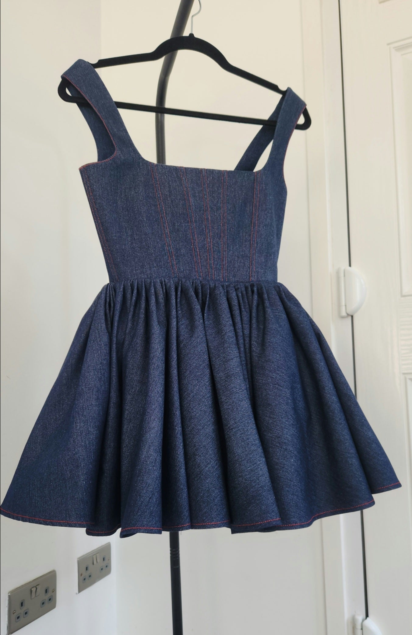 The Red stitch mini