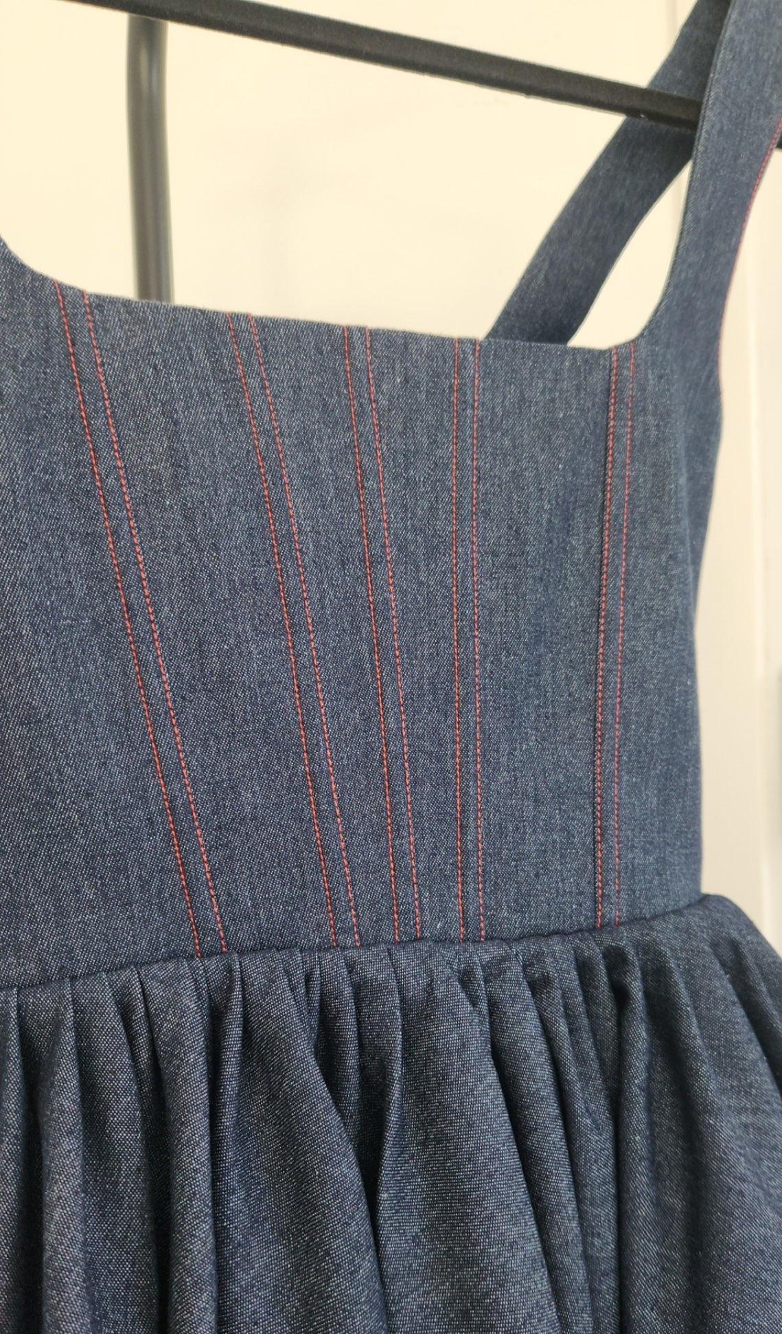 The Red stitch mini