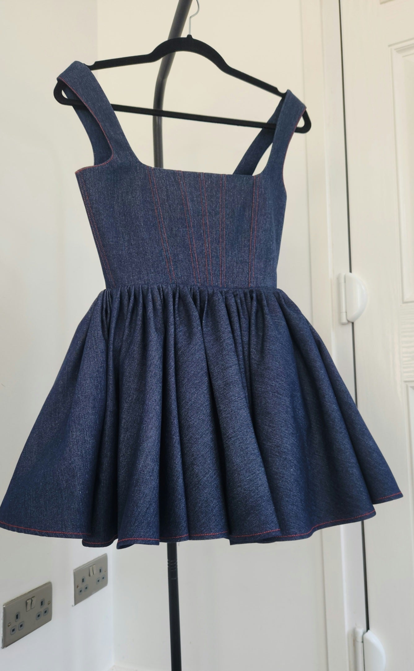 The Red stitch mini