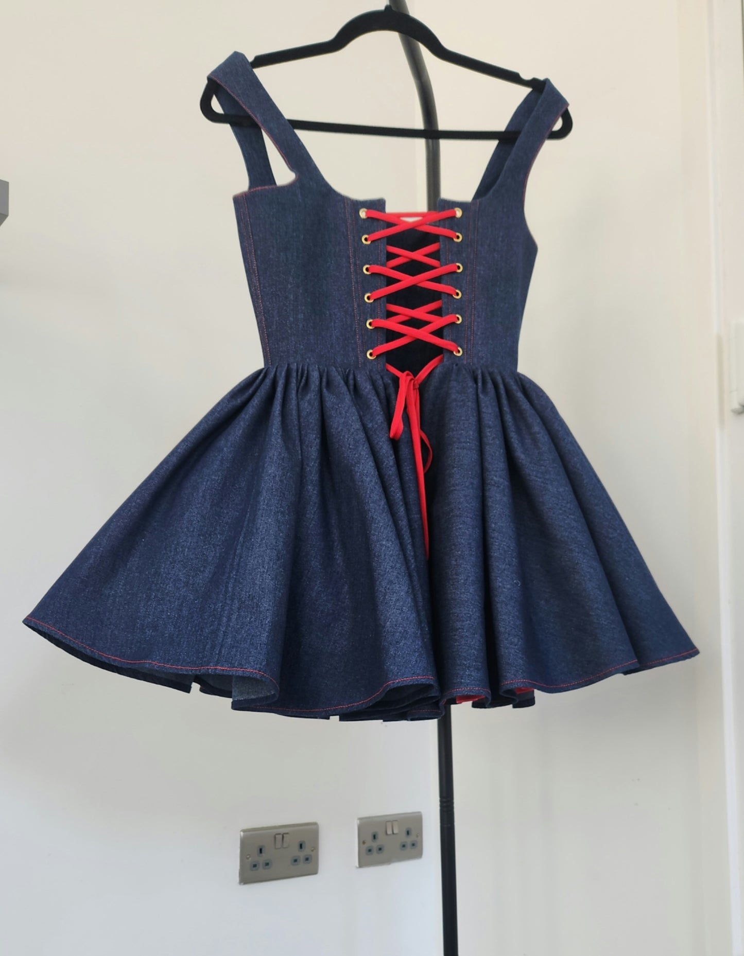 The Red stitch mini